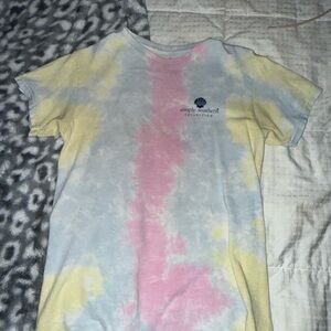 Simply Southern Kids Pastel Tie-Dye T-Shirt